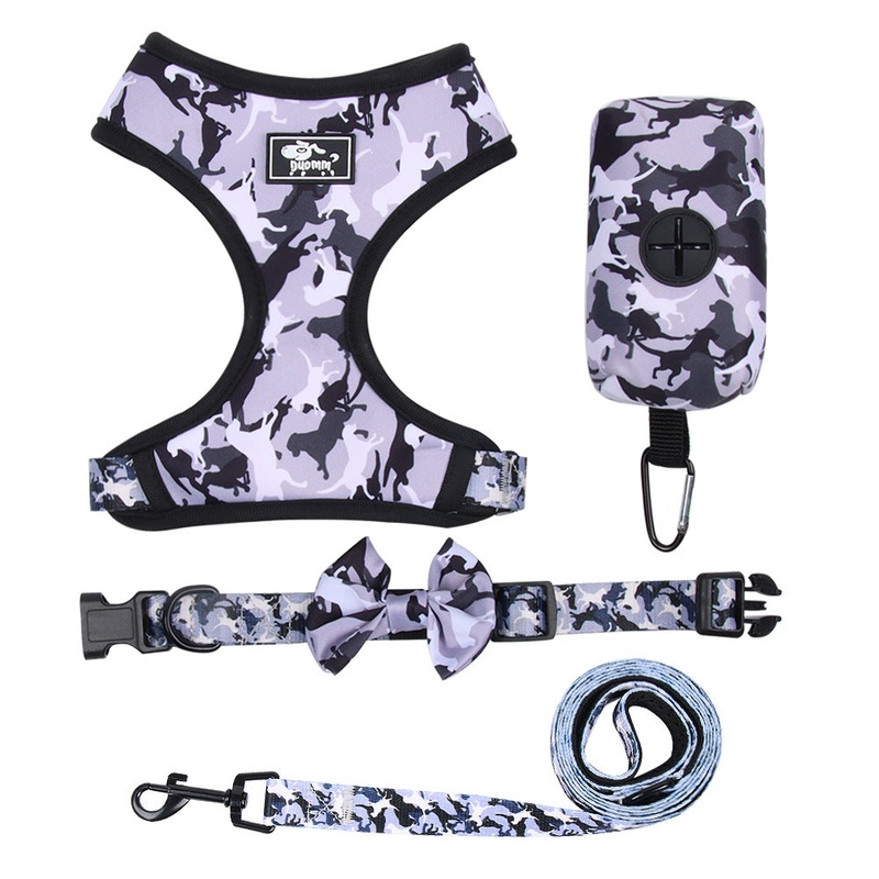 GREY Dog Harness set