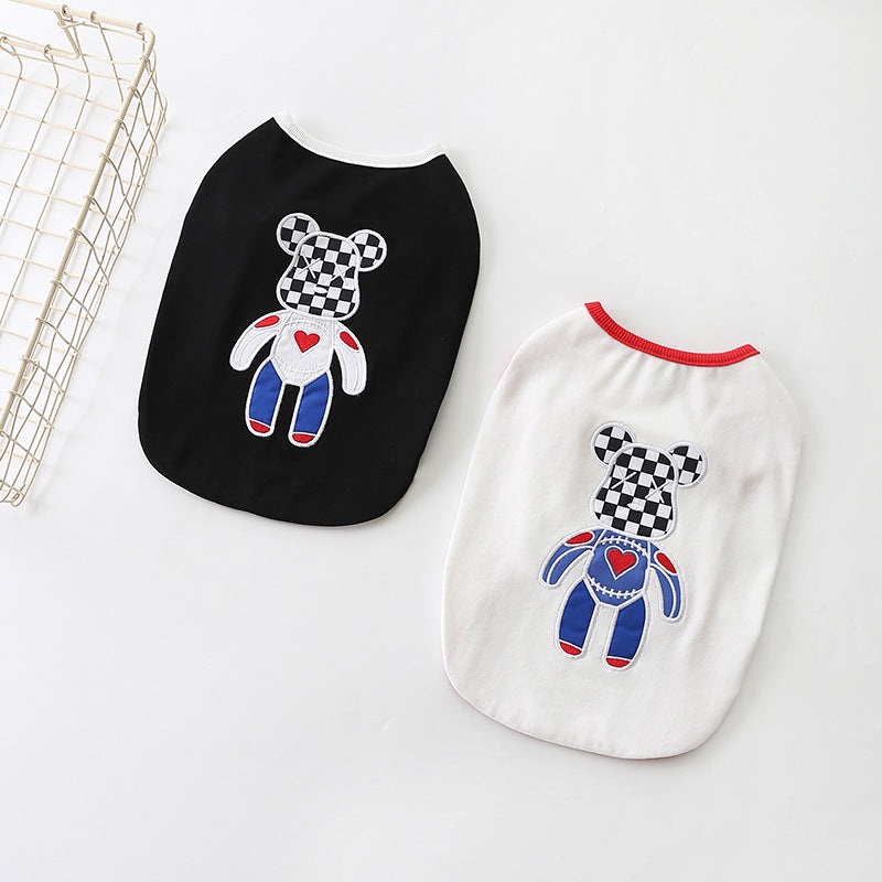 NEW Bear B dog top