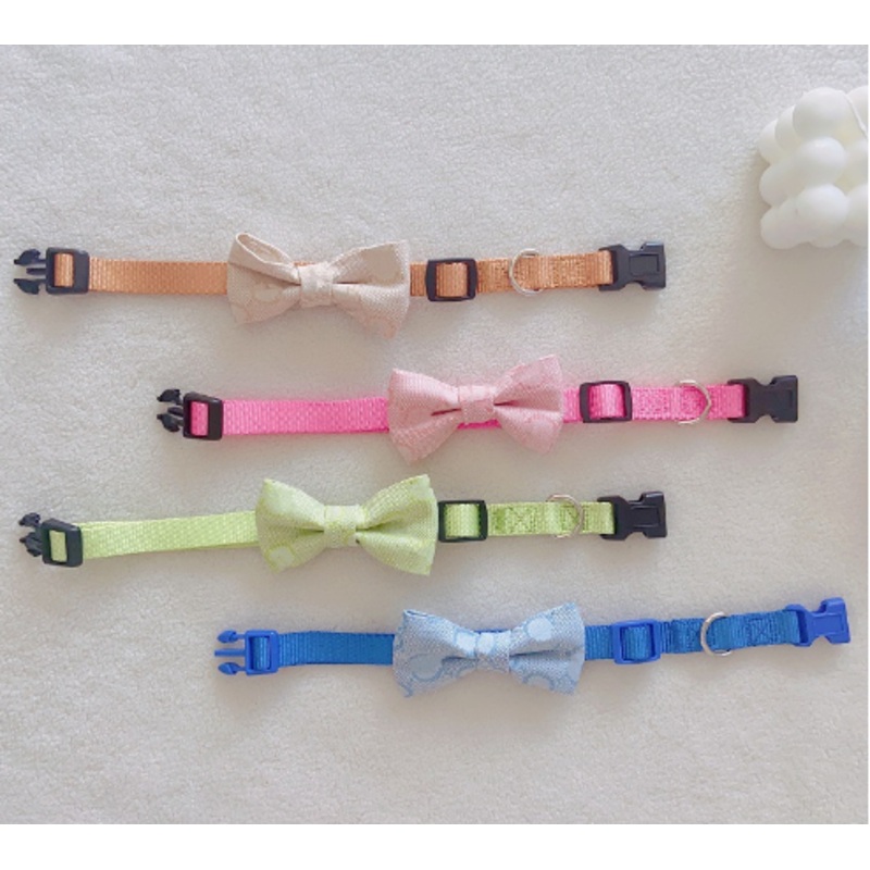 NEW GG Dog Bowtie collar