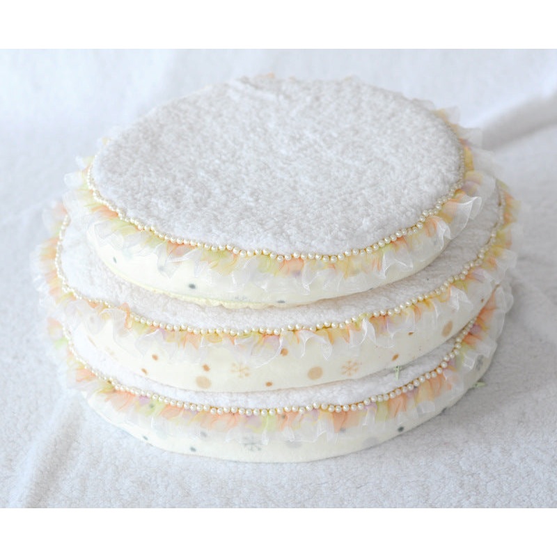 Perla cream dog mat