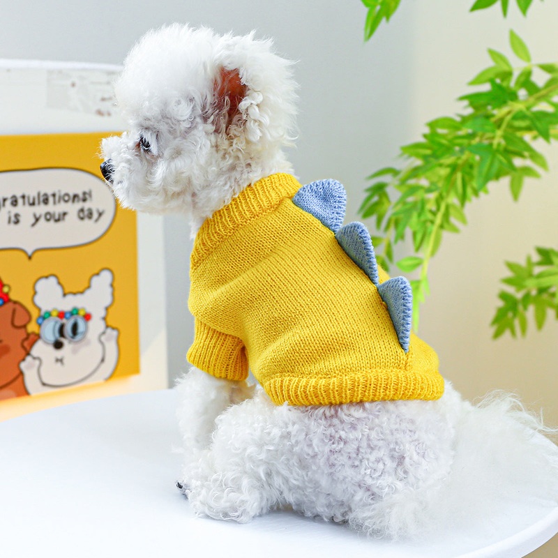 Raaar dog knit jumper