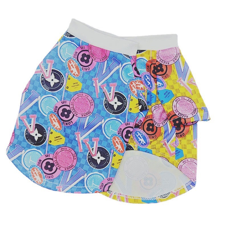 Summer vibes dog top
