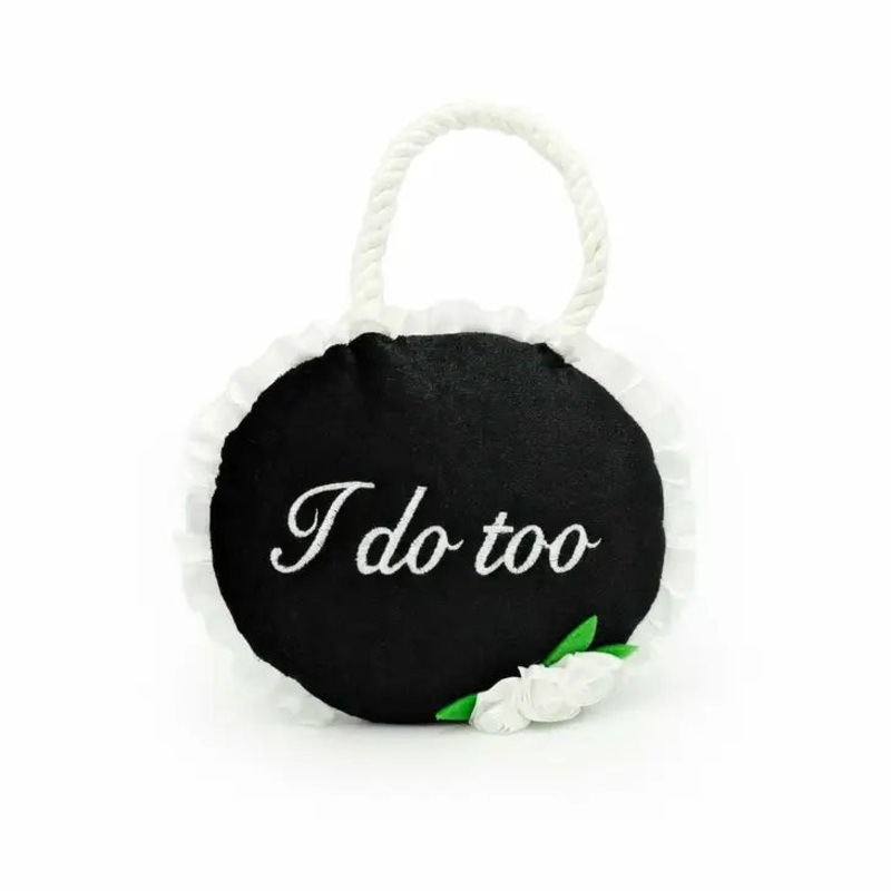 ZippyPaws "I Do Too" Wedding Sign