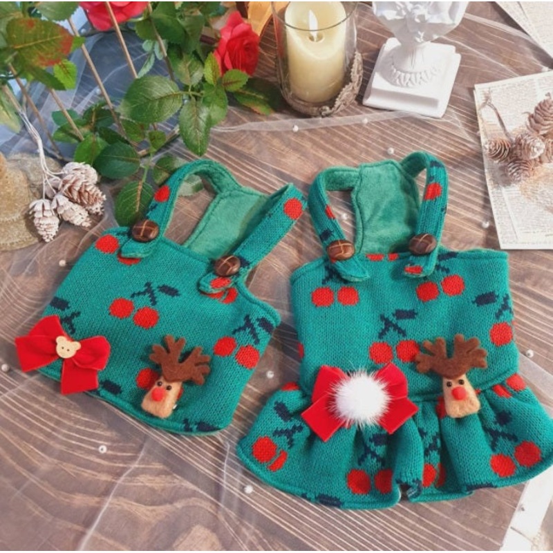 NEW Christmas dog dress or top