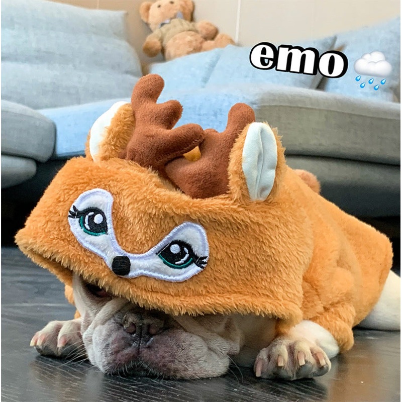 NEW Frenchie Emo dog jumper wide fit
