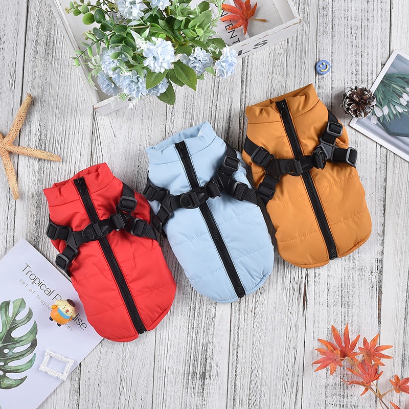 NEW Winter Harness dog jacket