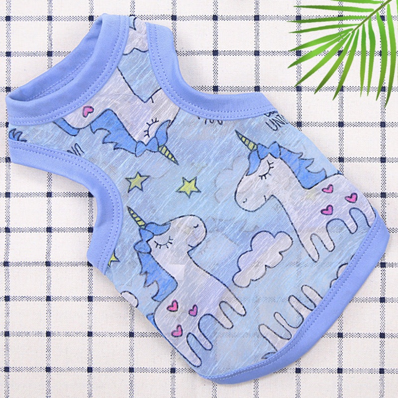 Unicorn Breathable Dog T-shirt