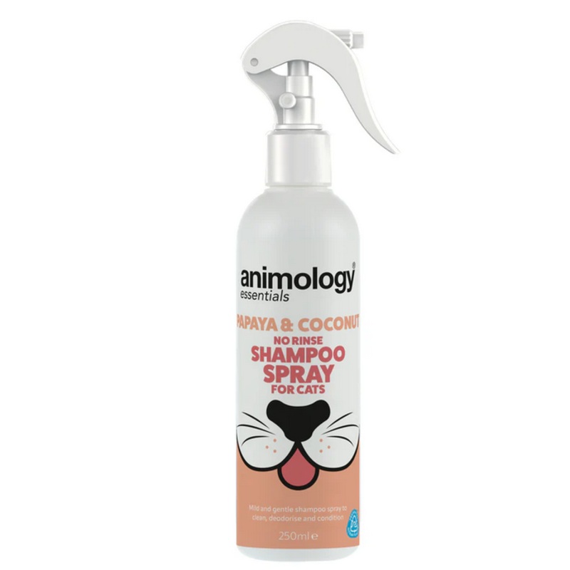 Essentials Cat Papaya & Coconut No Rinse Shampoo Spray 250ml