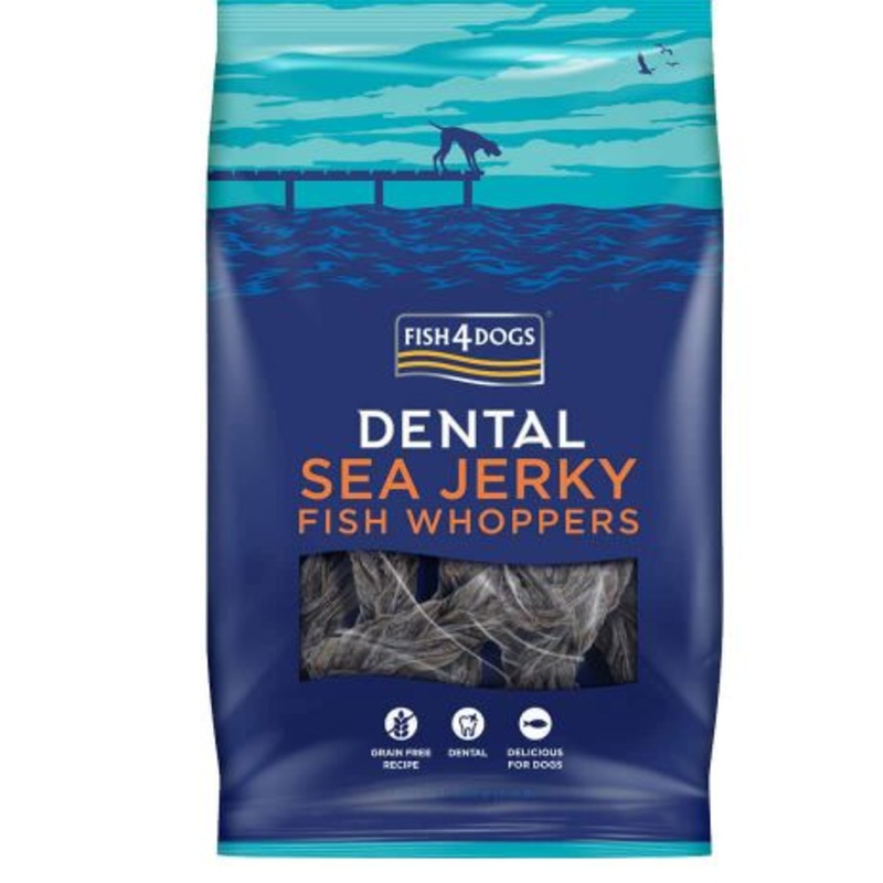 Fish4Dogs - Sea Jerky Fish Whoppers 500g