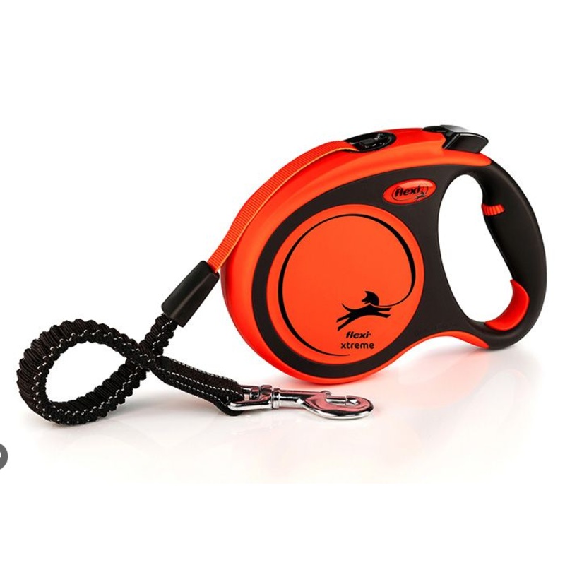 flexi Xtreme harness lead orange, 5 m