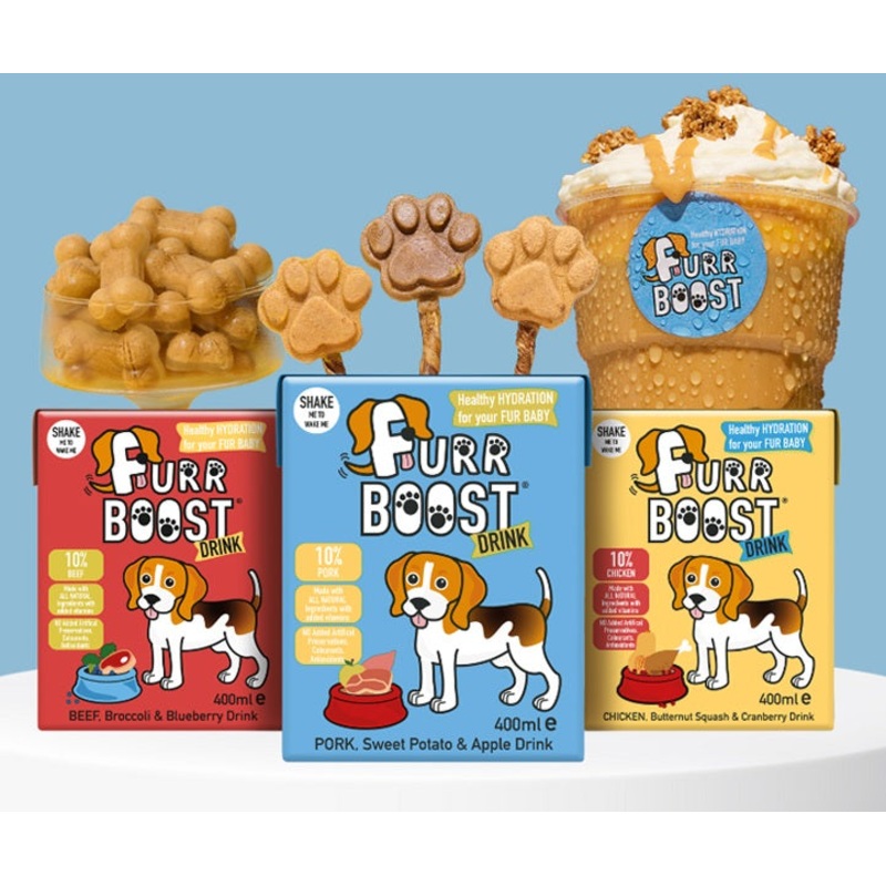 NEW Furr Boost Drinks For Dogs