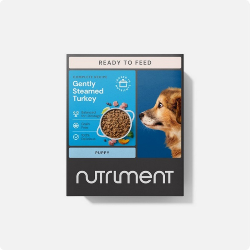 Nutriment Dog Food - Puppy Streamed Turkey 395g