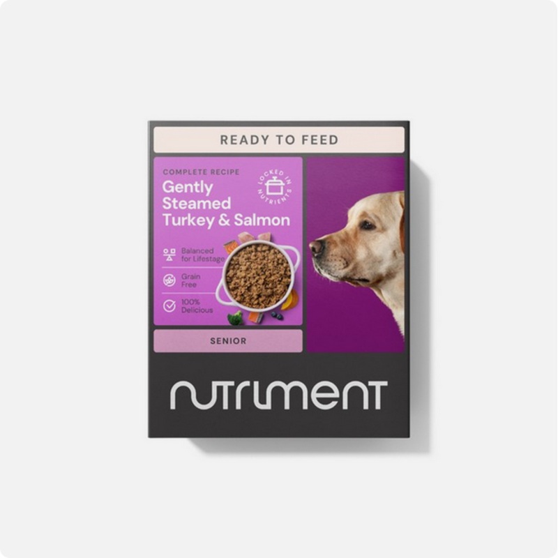 Nutriment Dog Food - Streamed Turkey & Salmon 395g