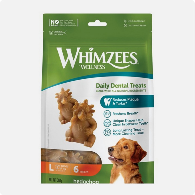 Whimzees - Hedgehog Large 6Pk