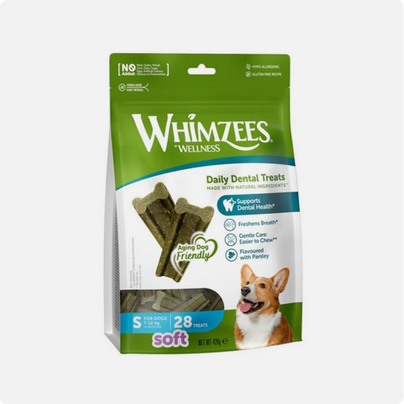 Whimzees - Soft Dental Value Bag Small - 28pcs