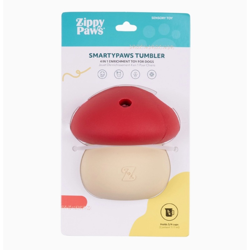 Zippy Paws -Smartypaws Tumbler - Mushroom