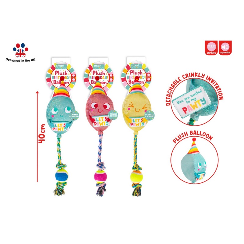Birthday Ballon With Rope And Ball
