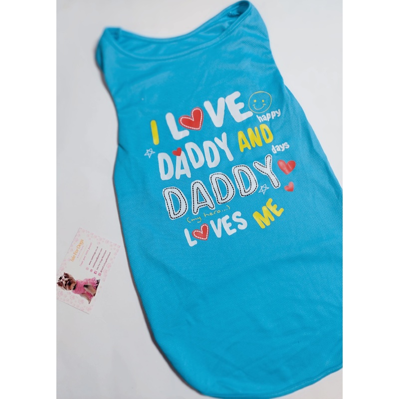New I Love Daddy T shirt