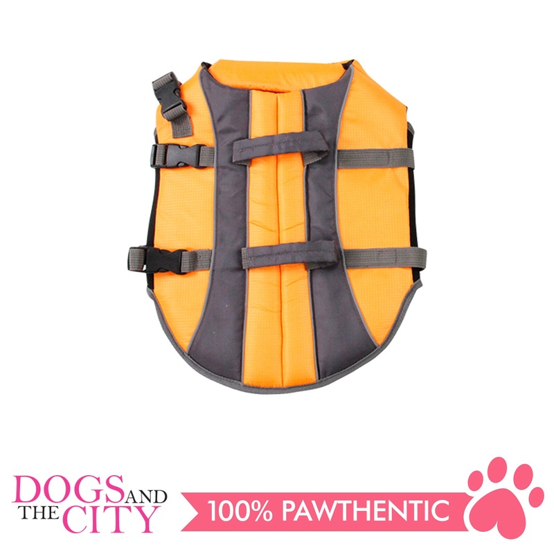 Pawise 12023 Dog Life Jacket Medium - Orange
