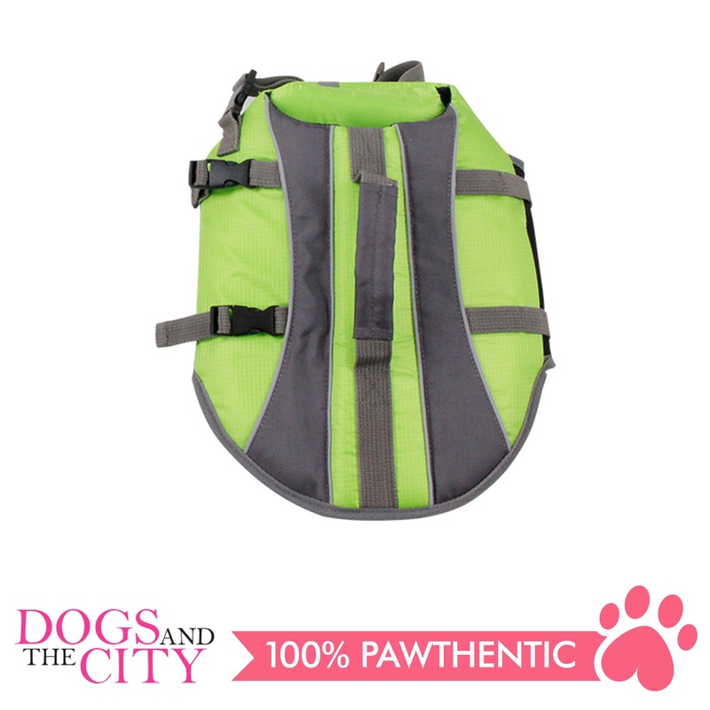 Pawise 12030 Dog Life Jacket Large Green