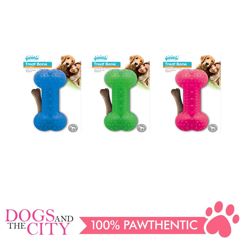 Pawise 14533 Dog Toy Bone Dispenser 12cm