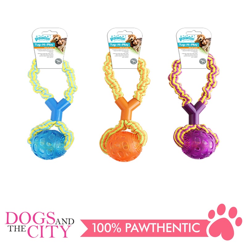 Pawise 14537 Dog Toy Tug-O-Play -Y