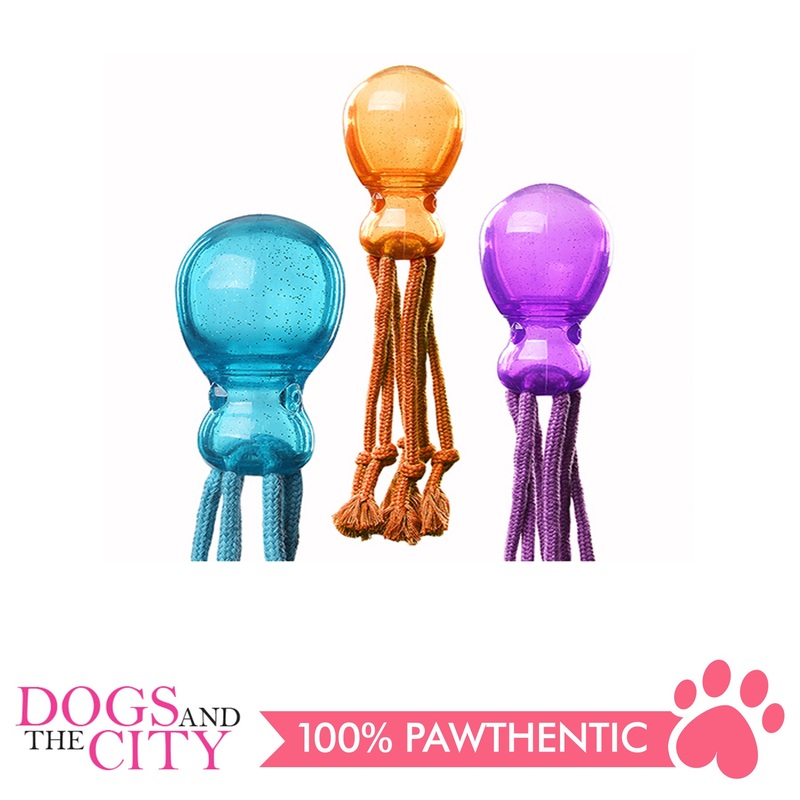 Pawise 14567 Dog Toy TPR Octupus Large