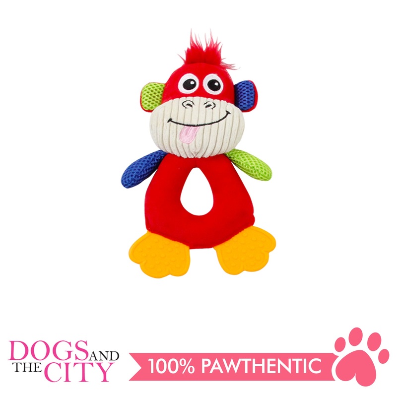 Pawise 15032 Vivid Life Hollow Monkey Plush Pet Toy