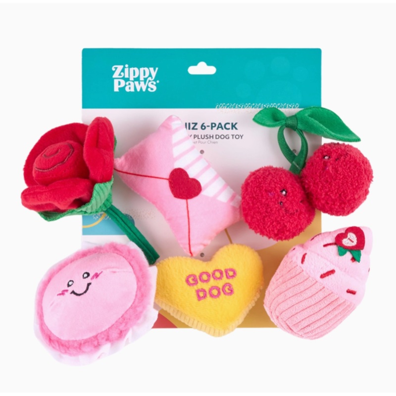 Zippy Paws -Miniz 6-Pack -Sweet Treats