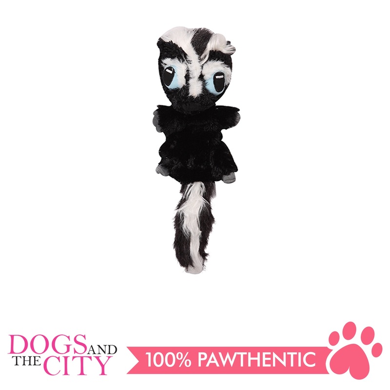 Pawise 15095 Big Eyes Skunk Plush Pet Toy Small