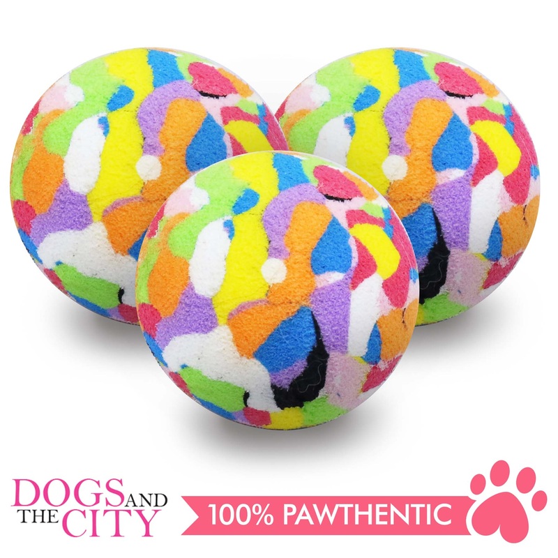 Pawise 28102 Cat Toy Colorful Balls(3 pieces