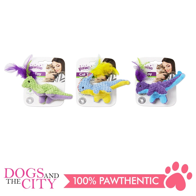 Pawise 28290 Cat Toy Meow Meow Life-Dinosaur