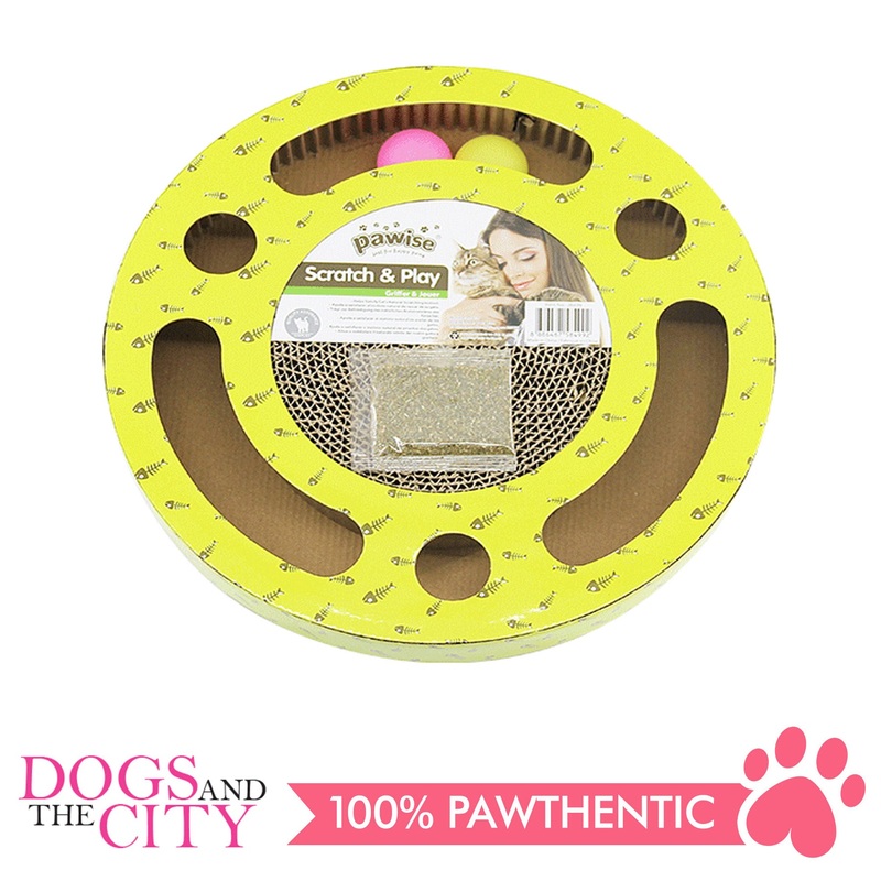 Pawise 28499 Cat Scratch & Play