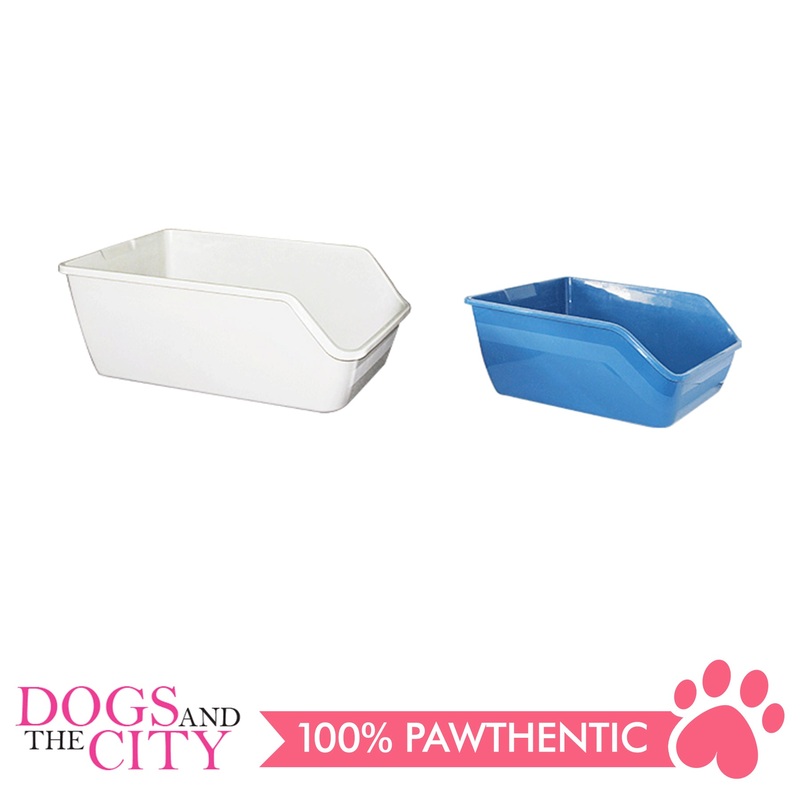 Pawise 28935 Cat High-Back Litter Pan 47x38x21cm