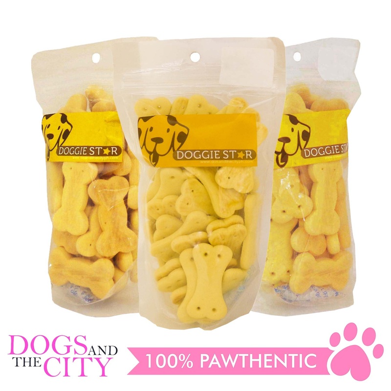 Doggie Star Milk Dog Biscuit 80g (3 packs)