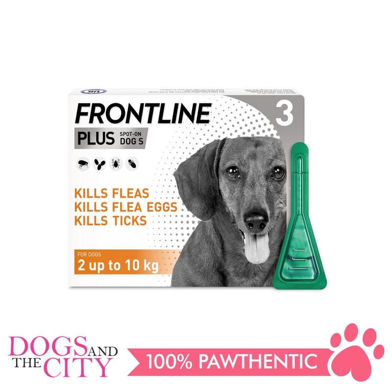 Frontline Plus Flea & Tick Spot On for Dogs 0-10 kgs