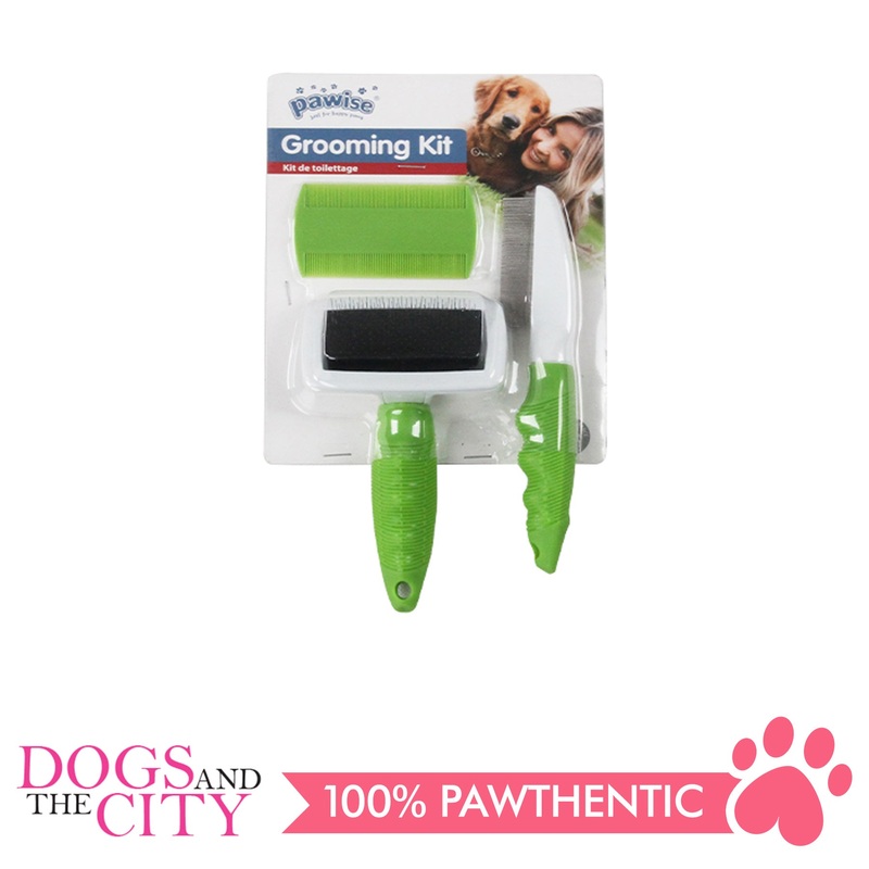 Pawise 11487 Pet Brush & Comb Set