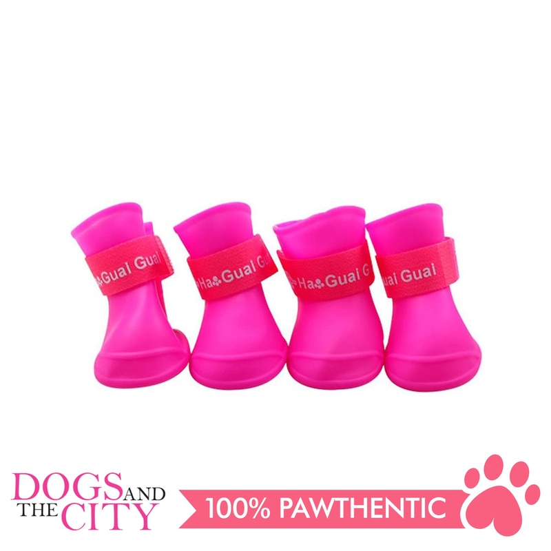 BM Dog Water Proof Rain boots Medium 5x4cm