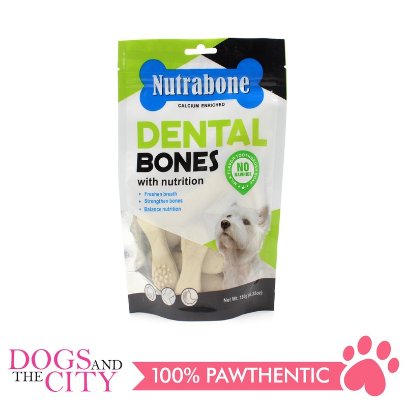 Nutrabone U001 Dental Bone Milk Flavor Toothbrush 180g