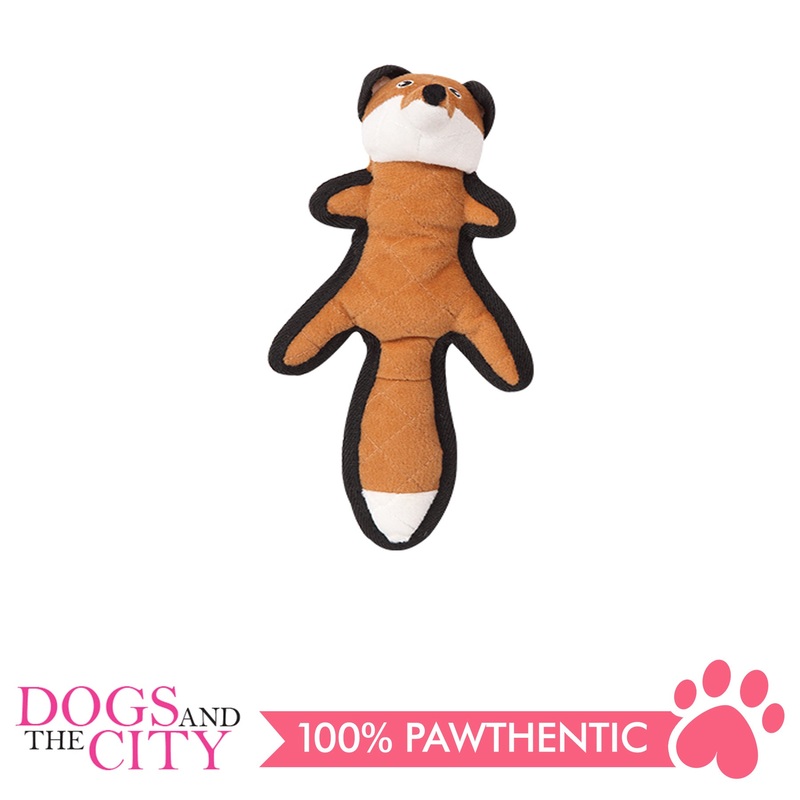 Pawise 15131 Real Tuff Fox Plush Pet Toy