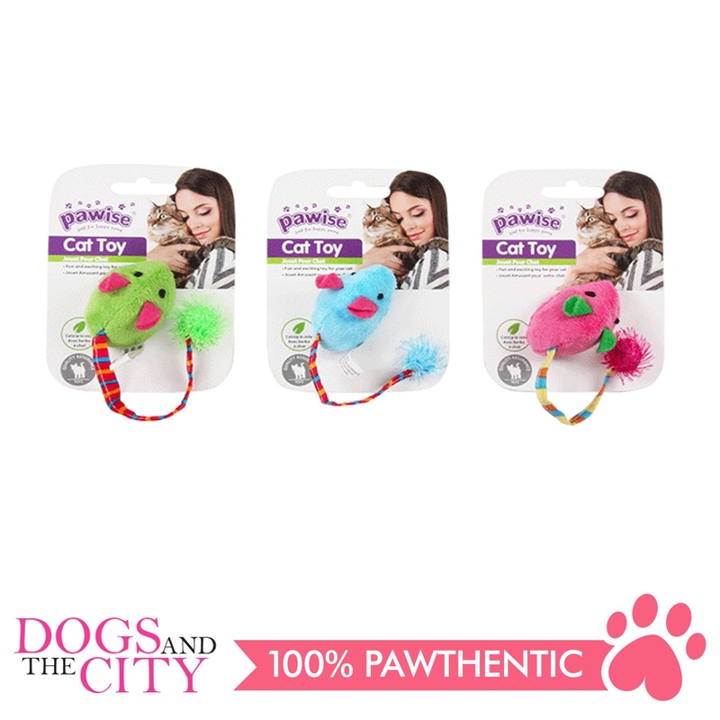 Pawise 28122 Cat Toy Plush Mice