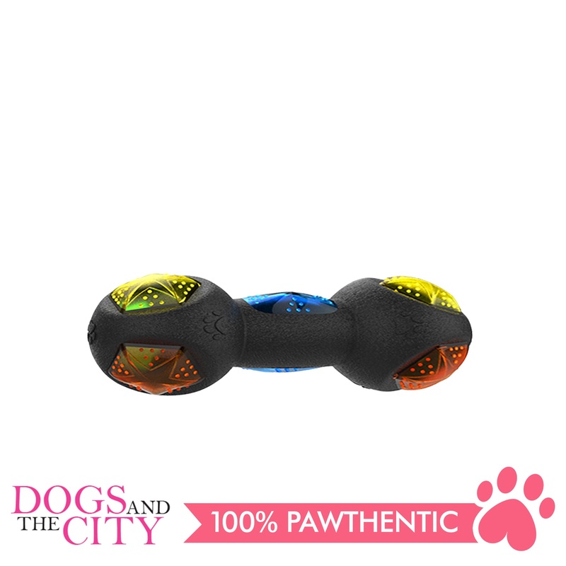 Pawise 14696 Dog Toy Diamond Jack Dumbbell