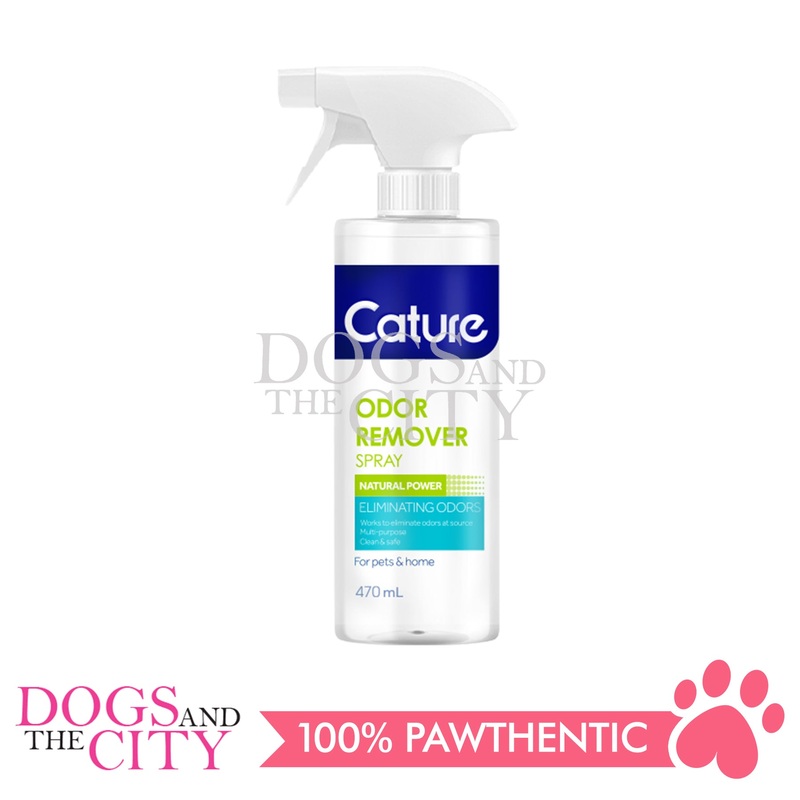 Cature Odor-Kill & Anti-Bacteria Spray 470ml for Pets Dog and Cat