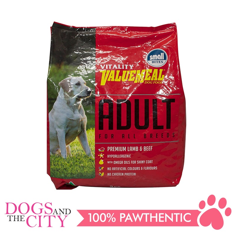 Vitality Value Meal Dog Food (Adult) 3Kg