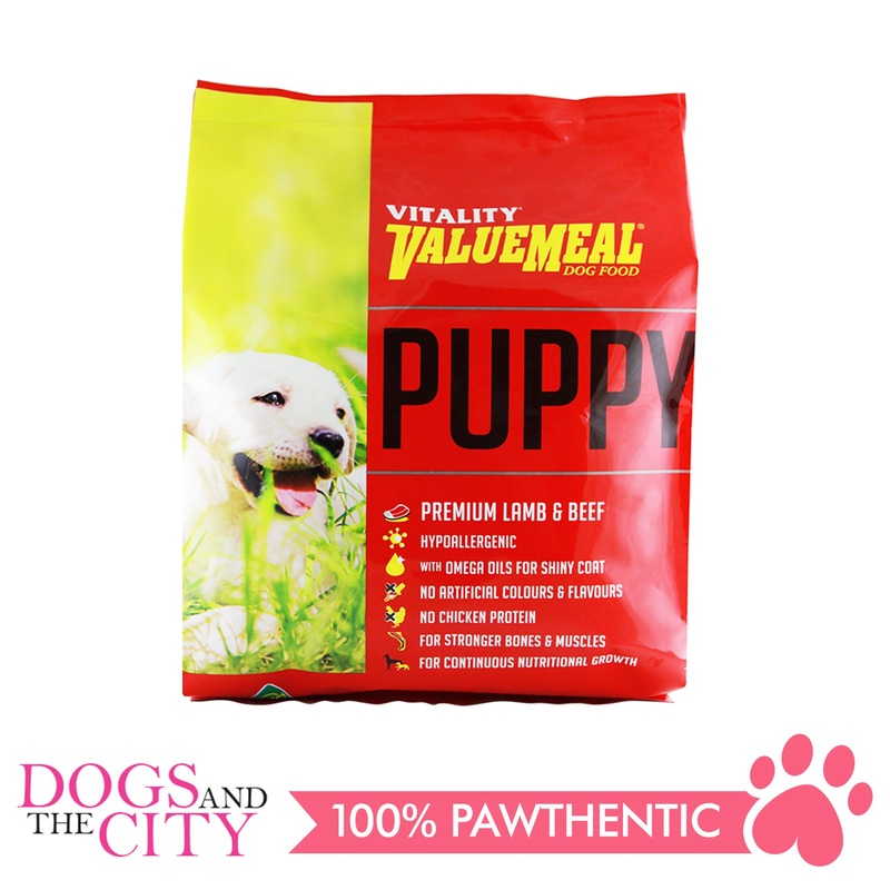 Vitality Value Meal Dog Food Puppy 3kg
