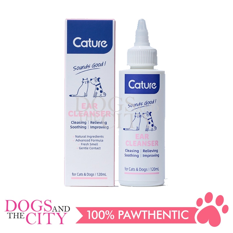Cature Purelab Ear Cleanser For Dog and Cat 120ml