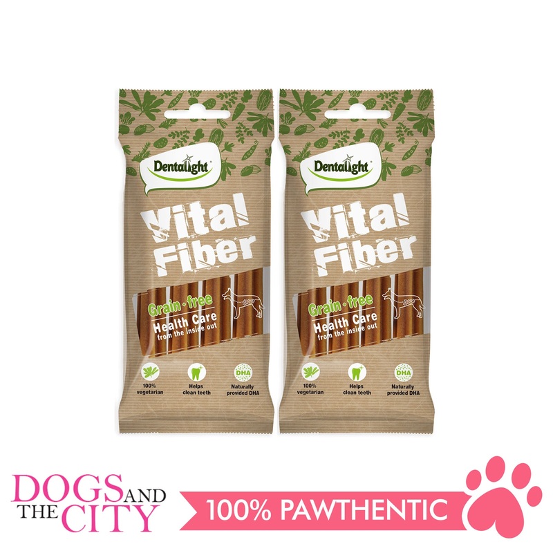 Dentalight 8131 5" Vital Fiber Wellbar Dog Treats 70g (2 packs