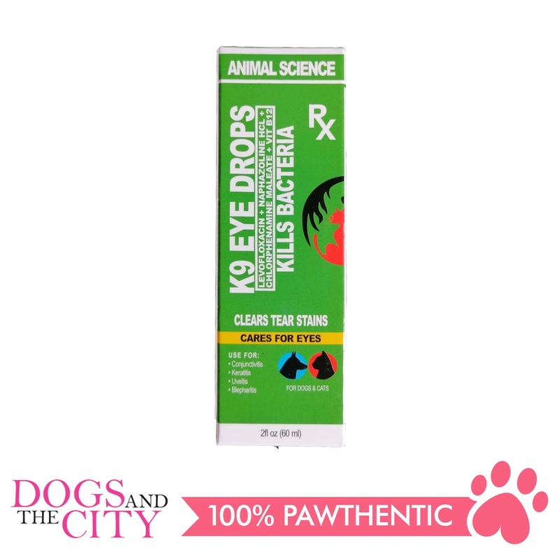 Animal Science K9 Eye Drops 60ml