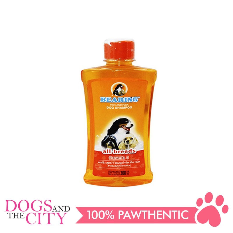 Bearing Tick & Flea Dog Shampoo All Breeds 300ml