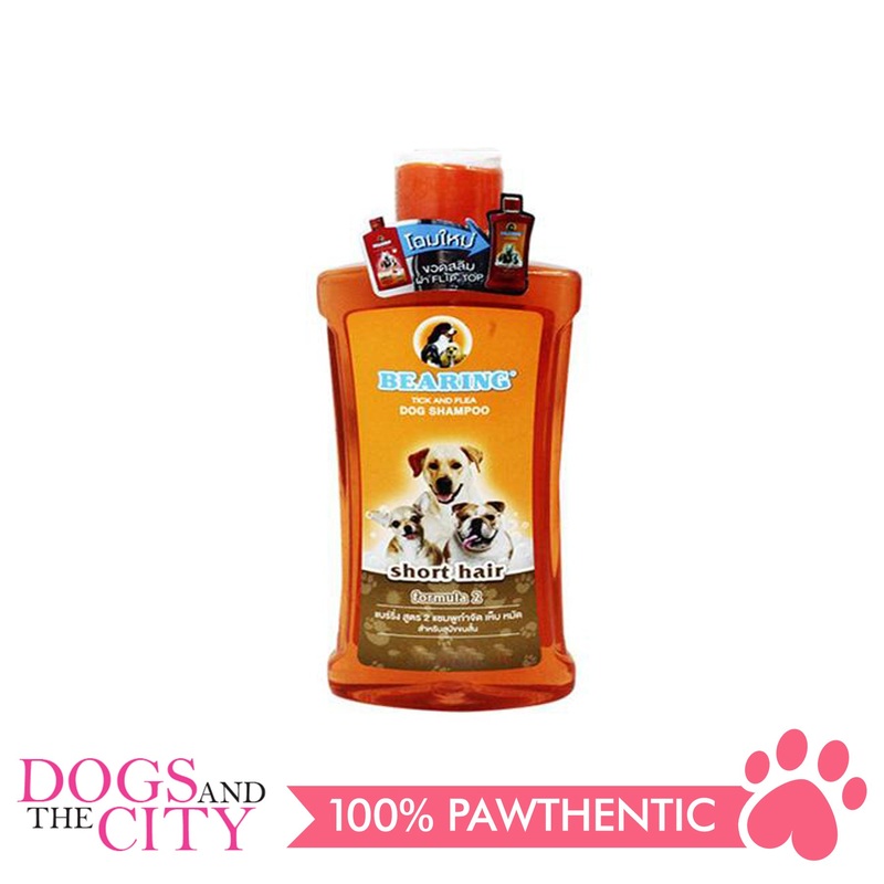 Bearing Tick & Flea Dog Shampoo Short Hair 600ml